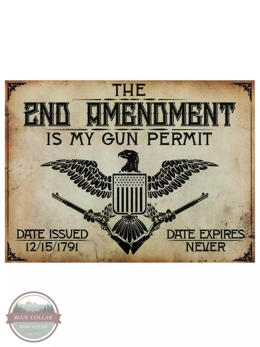 2nd Amendment Sticker by Western Express ST-510