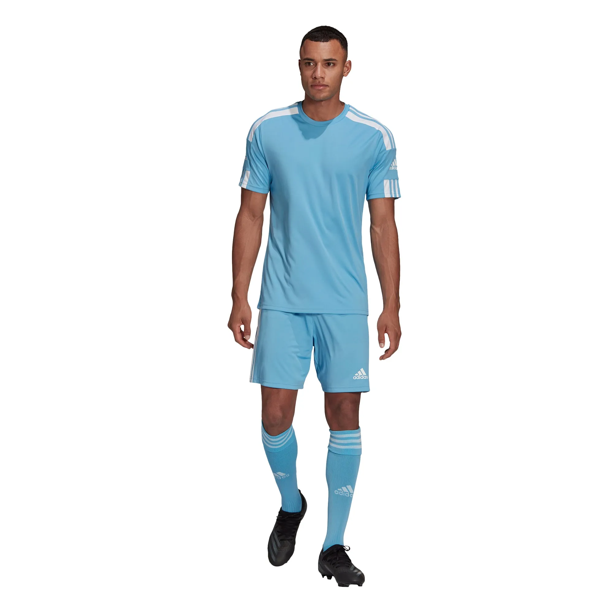 Adidas Adult Squadra 21 Shorts (Light Blue/White)