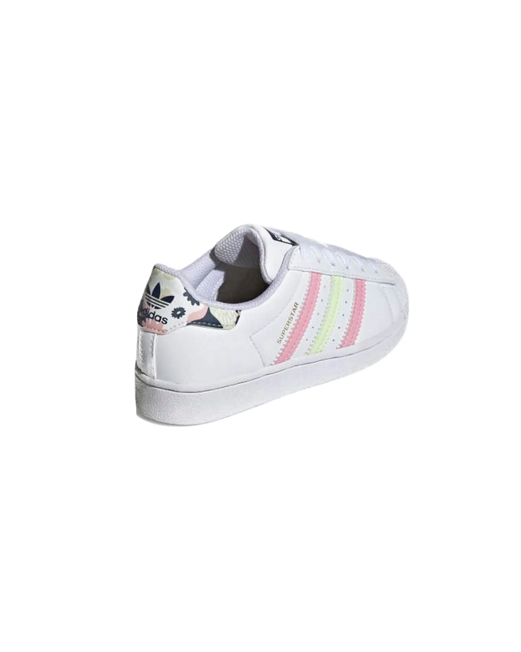 Adidas Superstar C Bianco Rosa