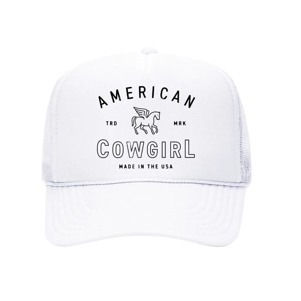 American Cowgirl Foam Trucker Hat