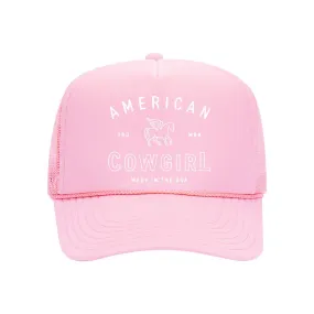 American Cowgirl Foam Trucker Hat