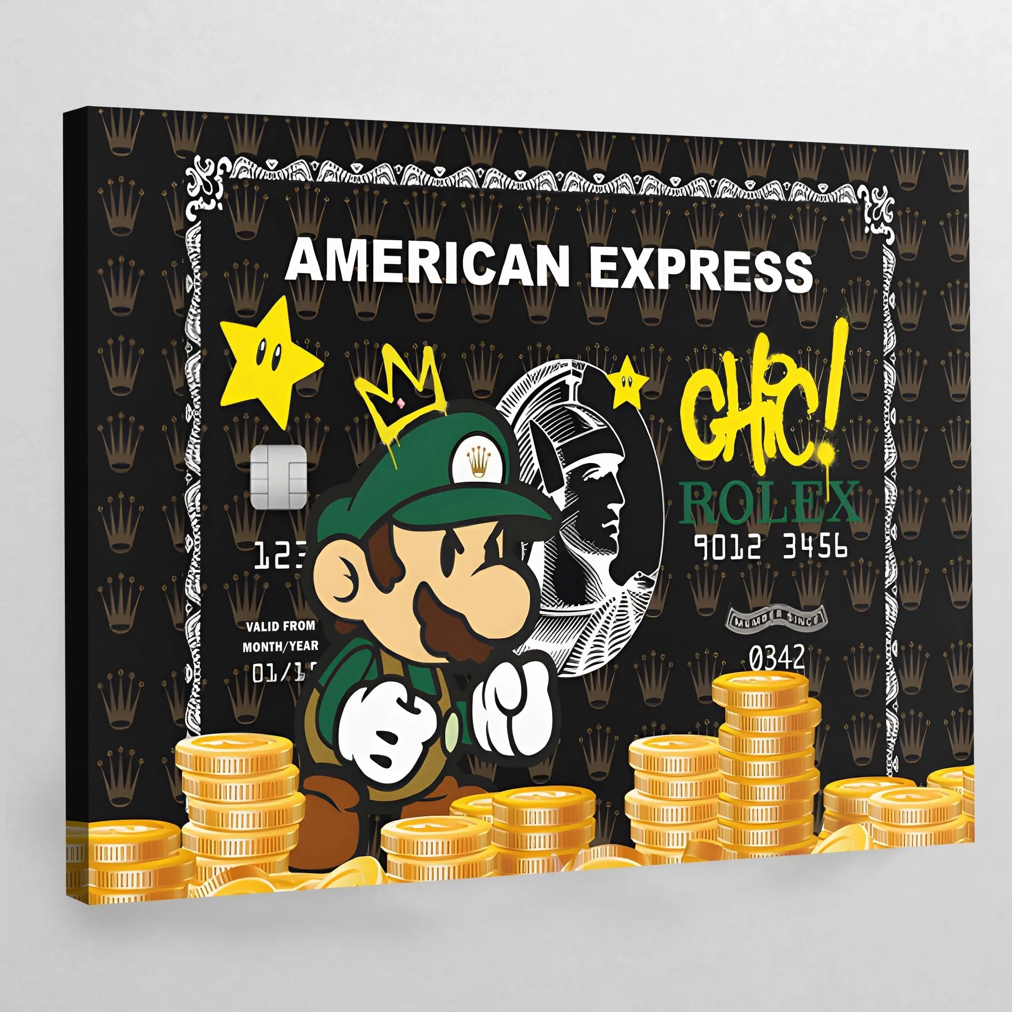 American Express Canvas Wall Art