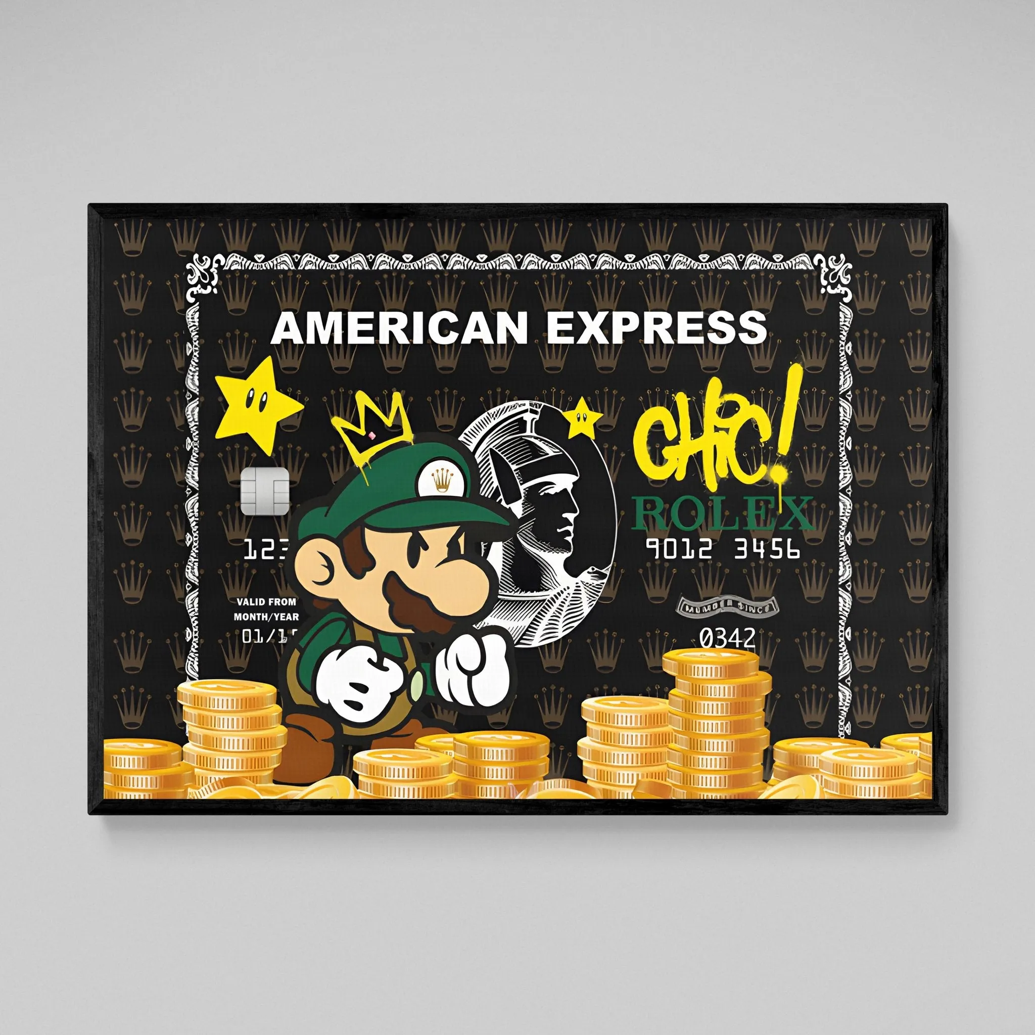 American Express Canvas Wall Art