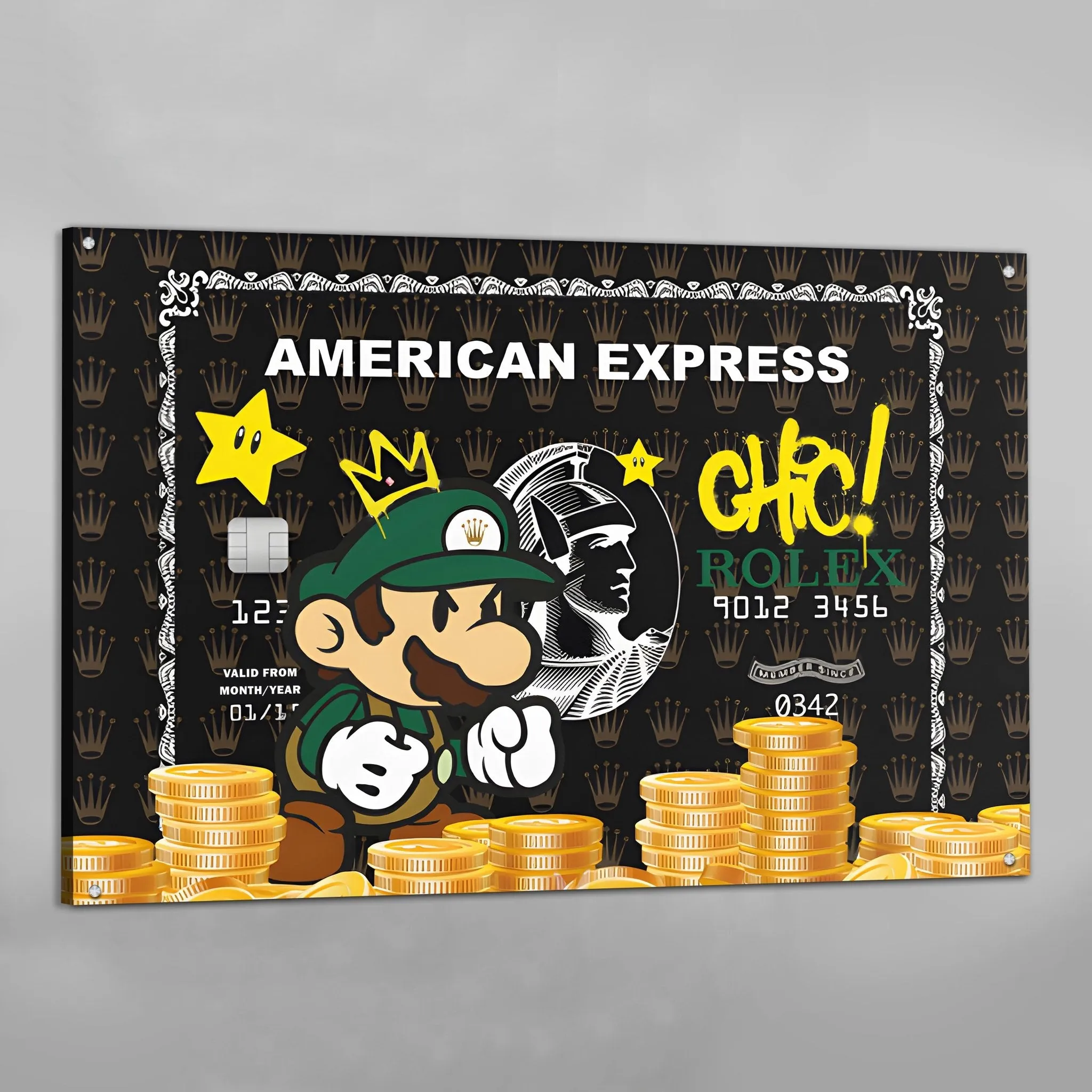 American Express Canvas Wall Art