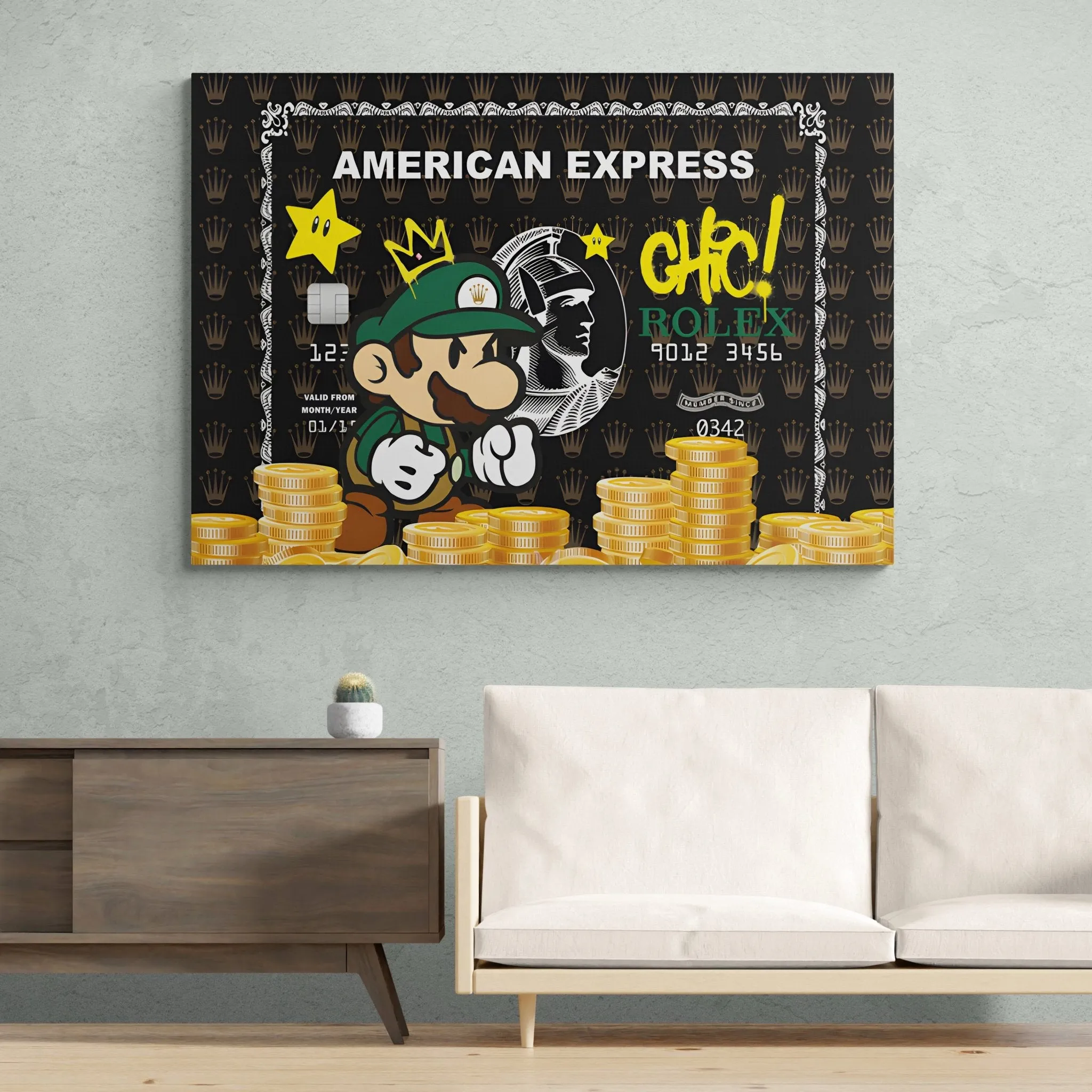 American Express Canvas Wall Art