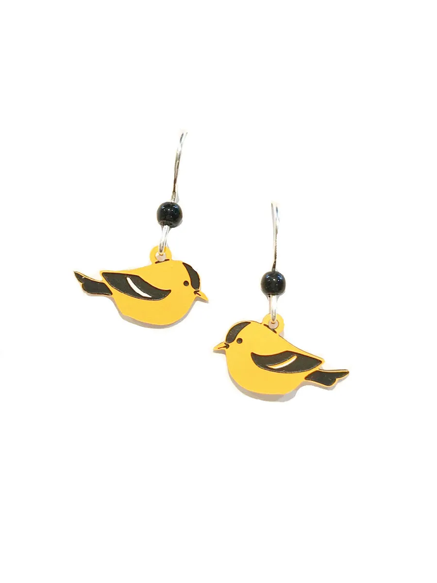 American Goldfinch Dangles by Sienna Sky