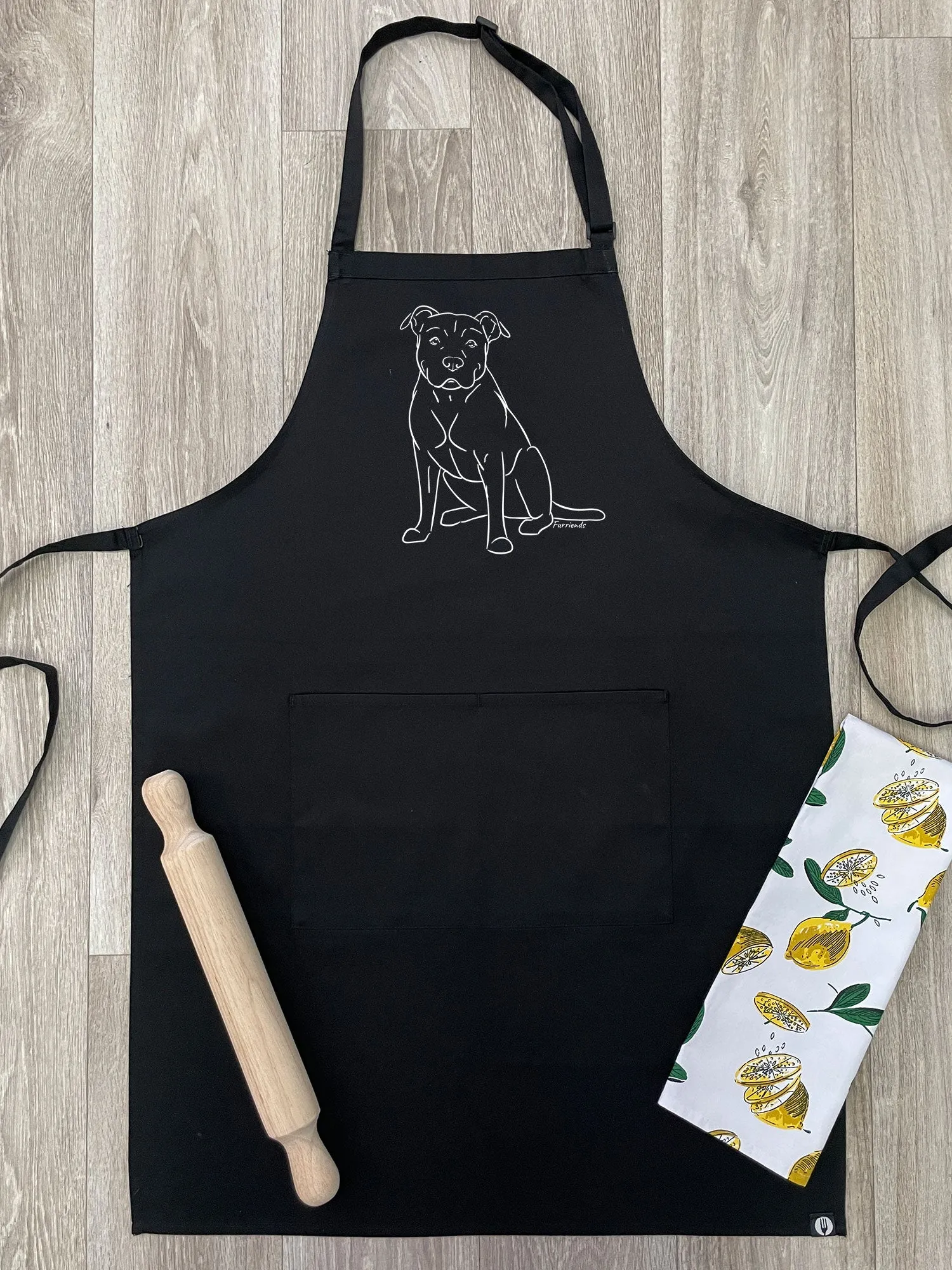 American Staffordshire Terrier Bib Apron