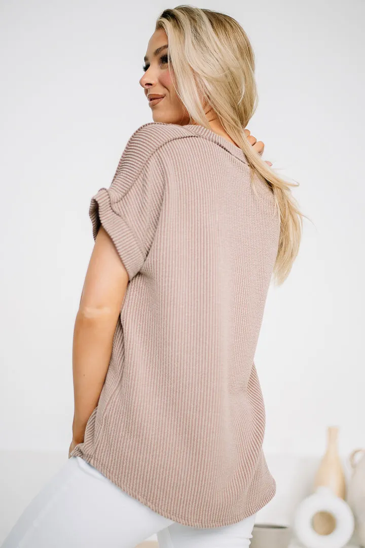 An Easy Day Urban Ribbed Top | Coco