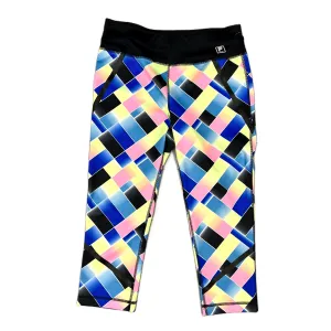 Athletic Leggings By Fila In Multi-colored, Size: L