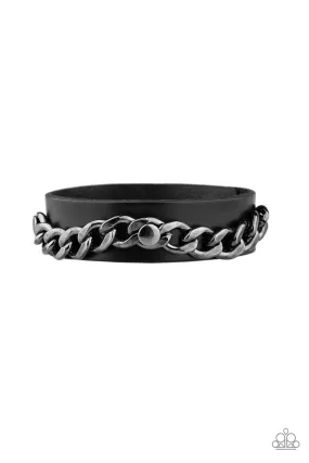 Be The CHAINge Black-Urban Bracelet