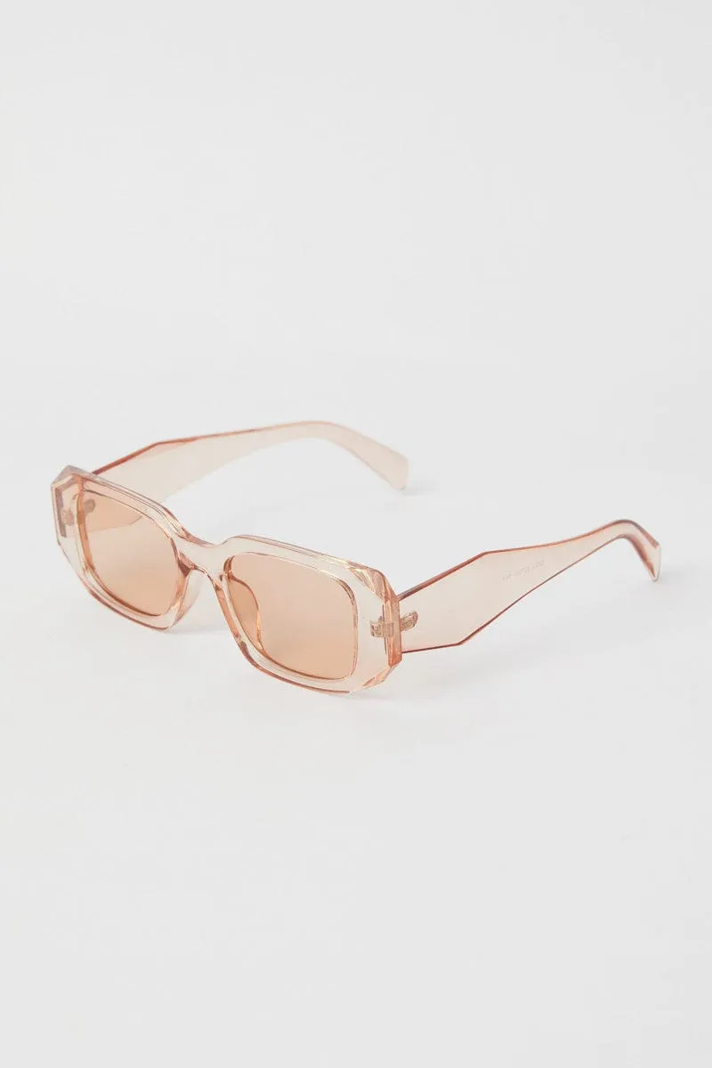 Beige Fashion Sunglasses