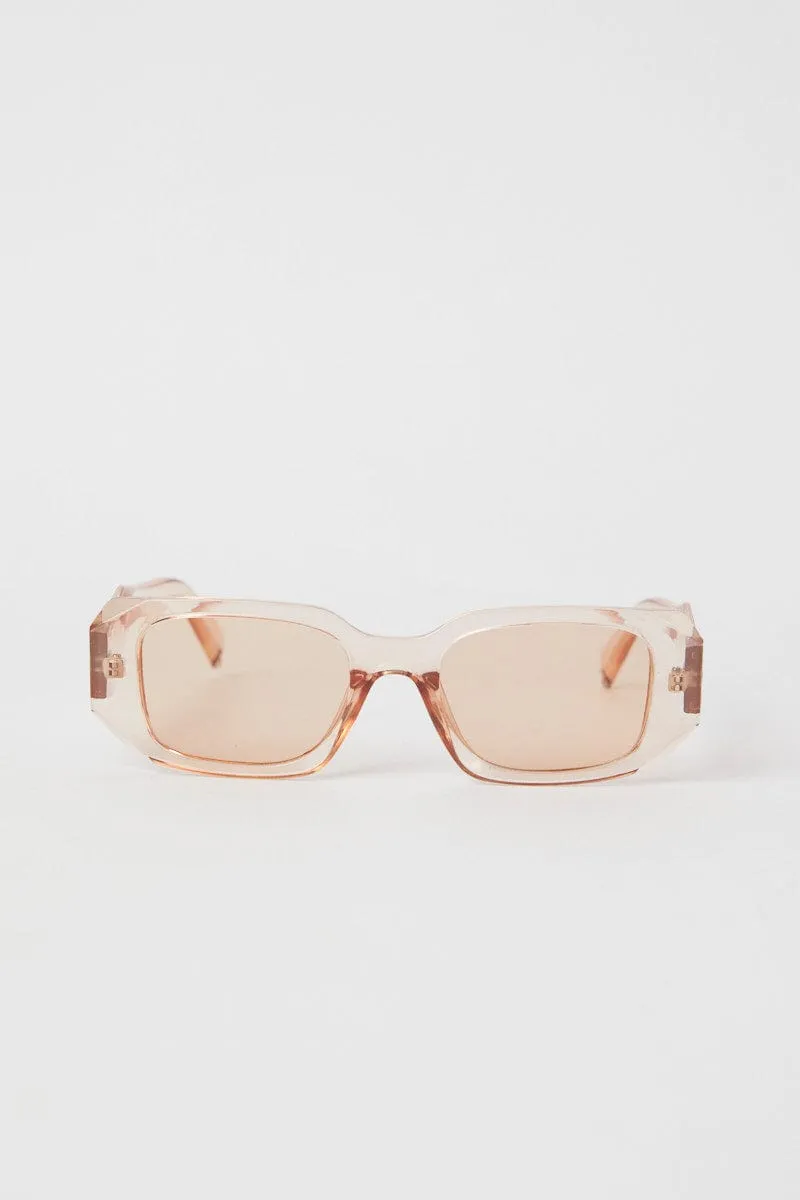 Beige Fashion Sunglasses