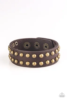 Biker Bold Brown Urban Bracelet