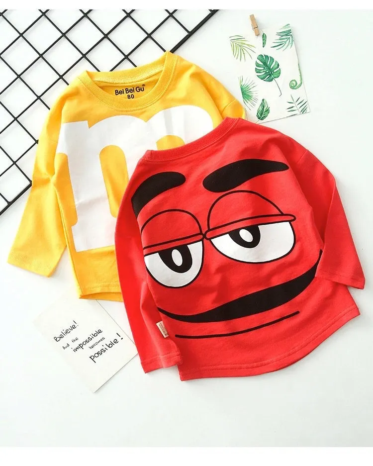 Boys And Girls M&M Long Sleeve T-Shirt