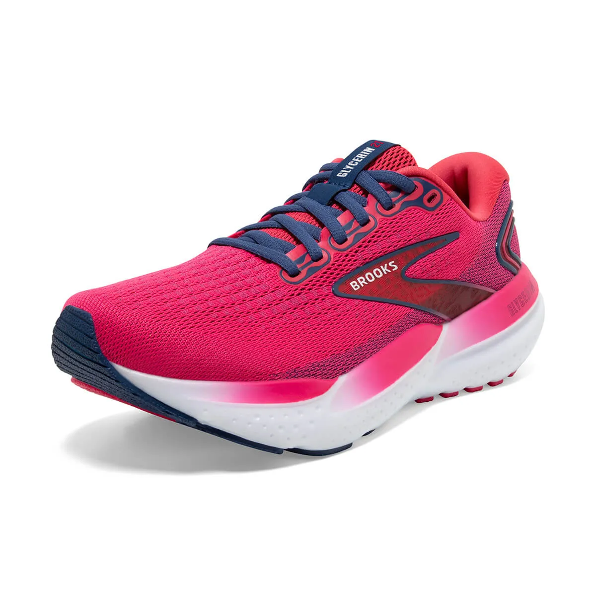 Brooks Glycerin 21 Womens | Raspberry/estate Blue