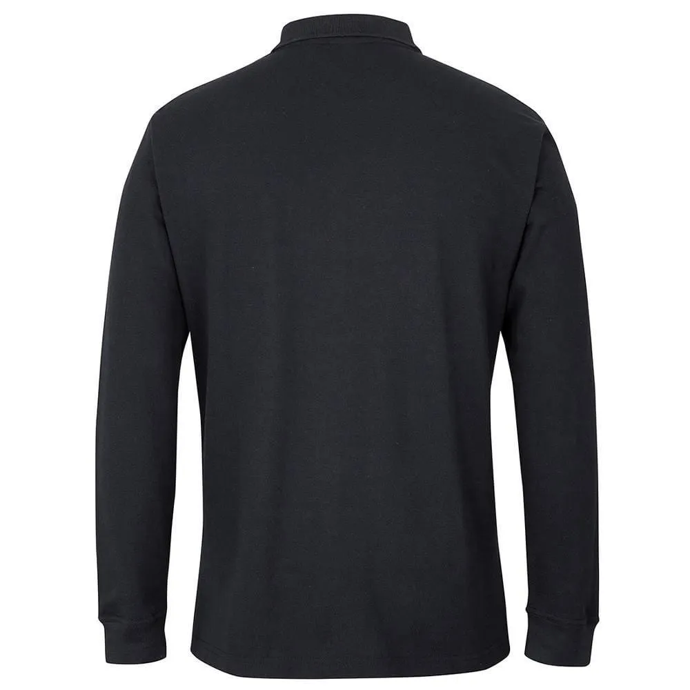 C of C Long Sleeve Pique Polo