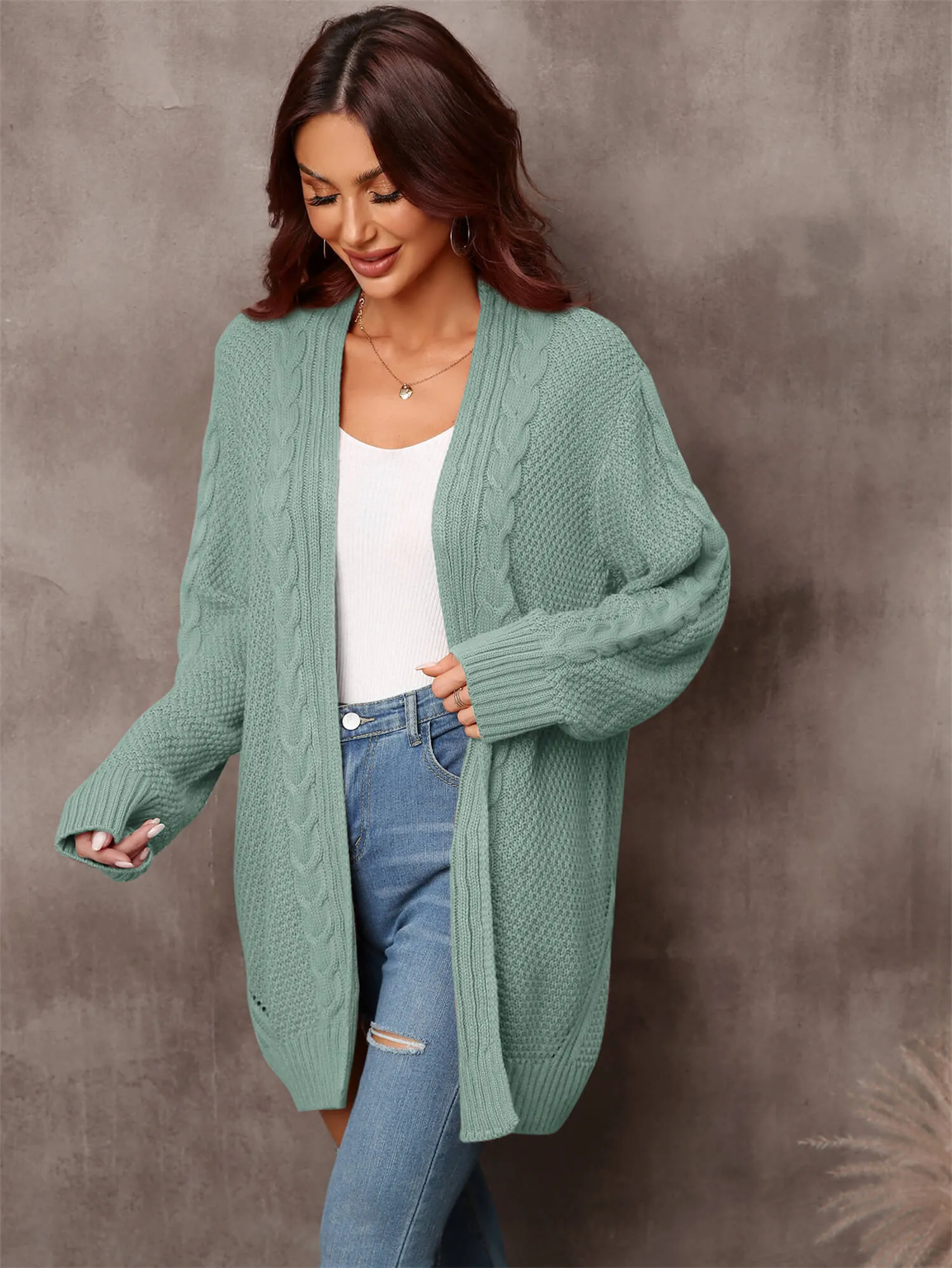 Calling on Cable Cardigan