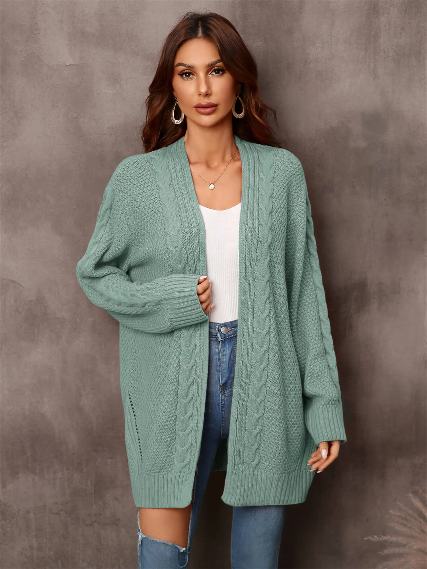 Calling on Cable Cardigan