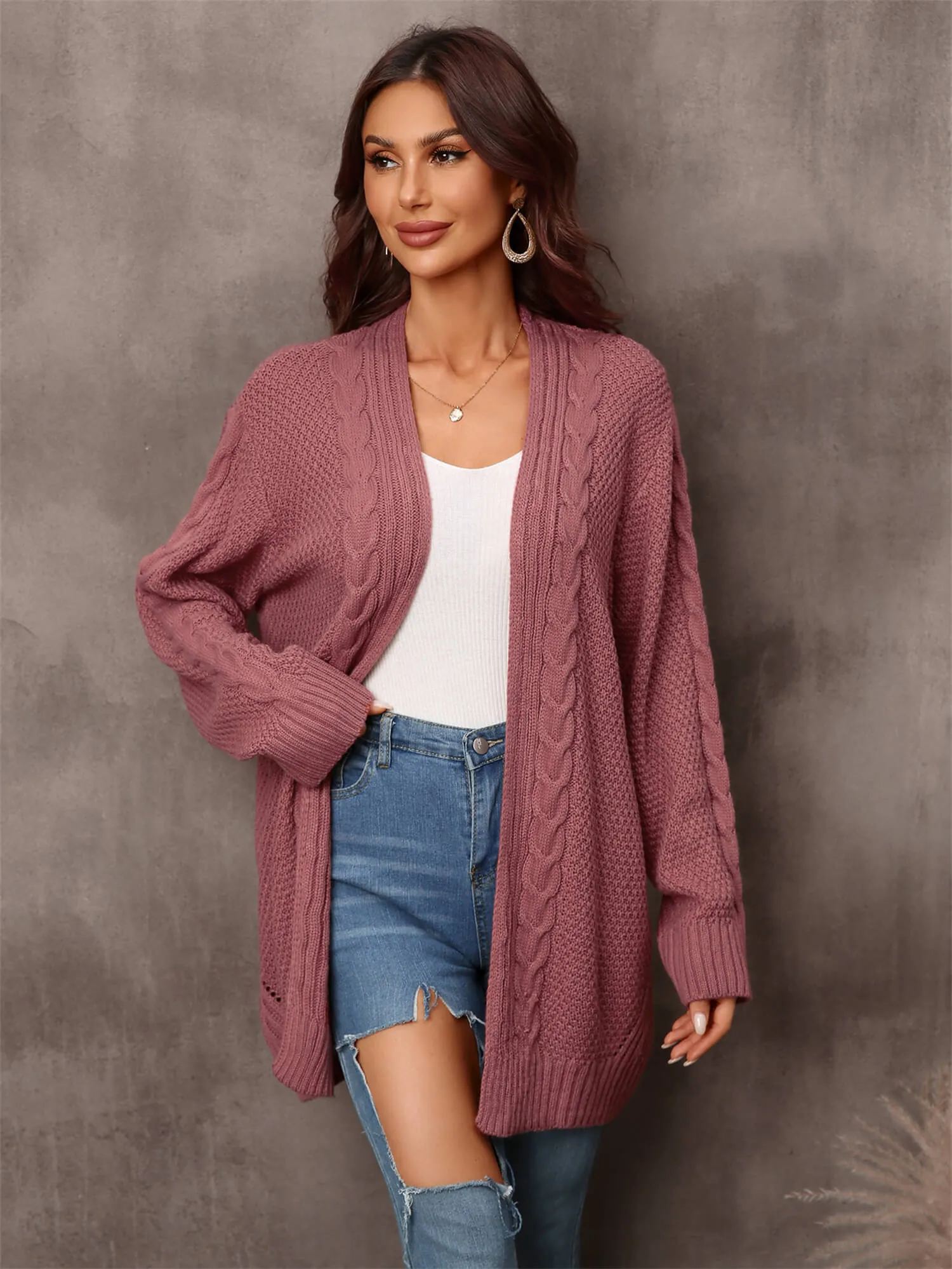 Calling on Cable Cardigan