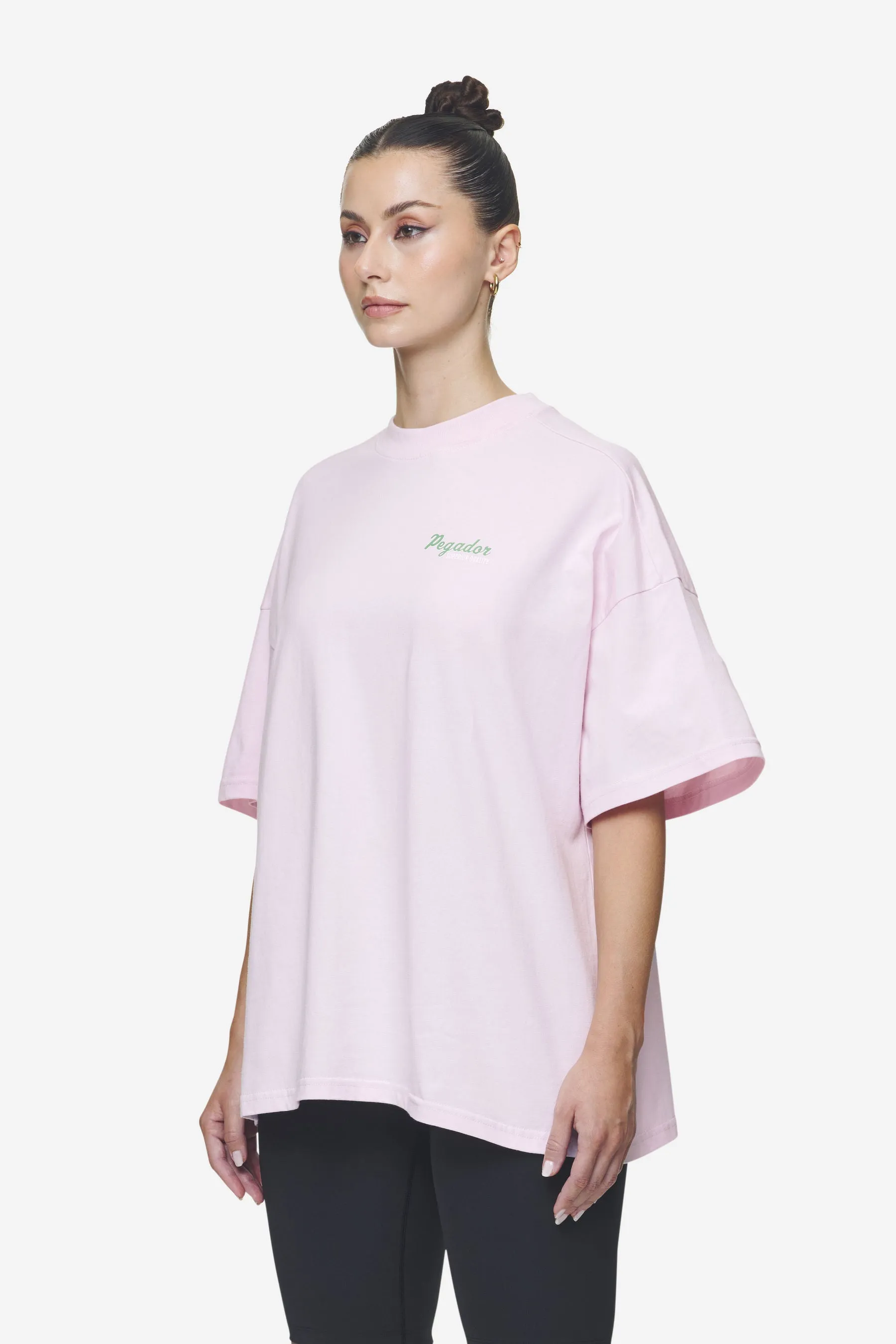 Chapi Heavy Oversized Tee Washed Bubblegum