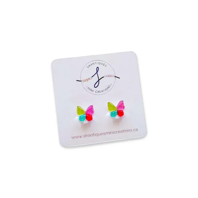 Clip-On Earrings - Butterflies