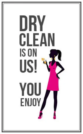 Dry Cleaning on us!