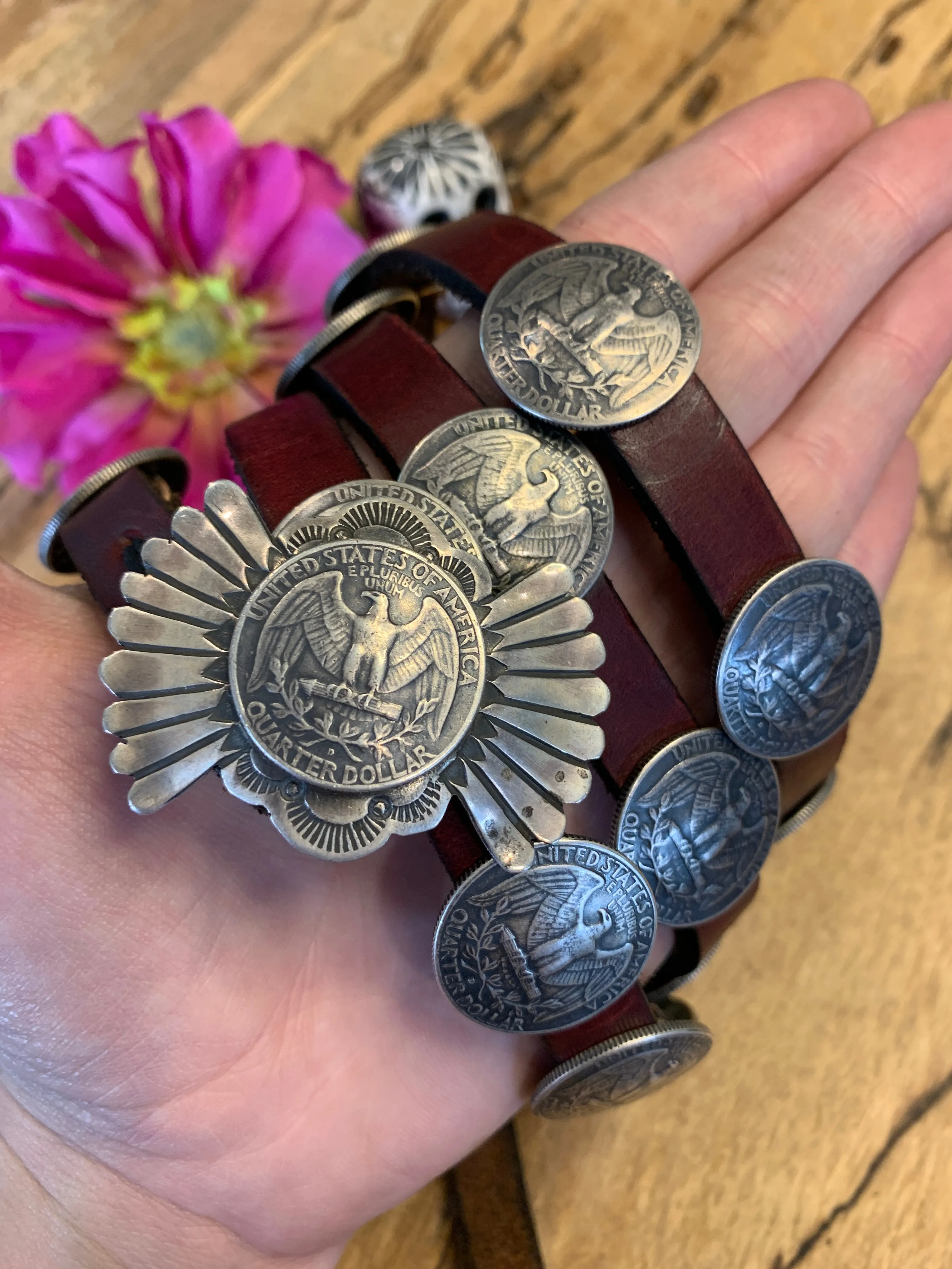 Eagle Coin Belt