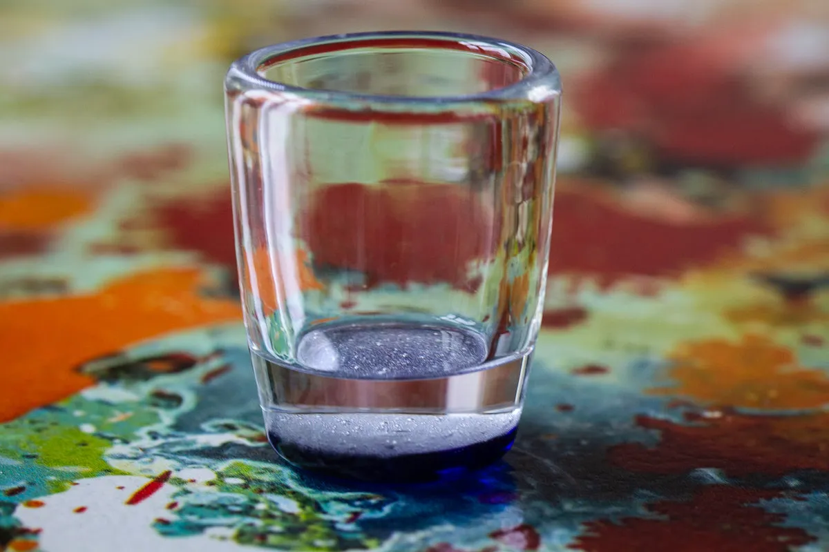 Eagle Shot Glass with Cremation Ash