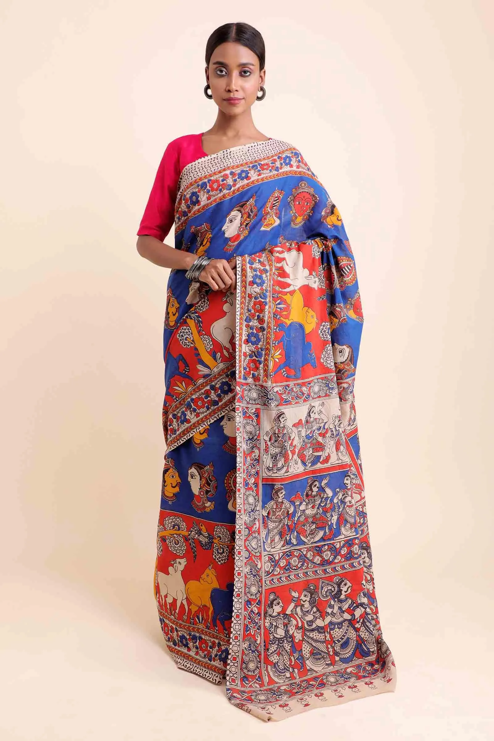 Faces Cotton Saree