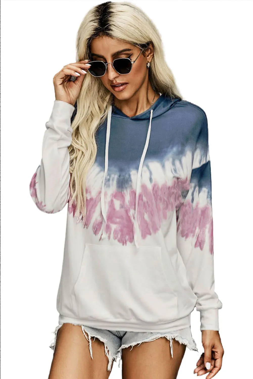 Fashion Demi Tie-dye Hoodie