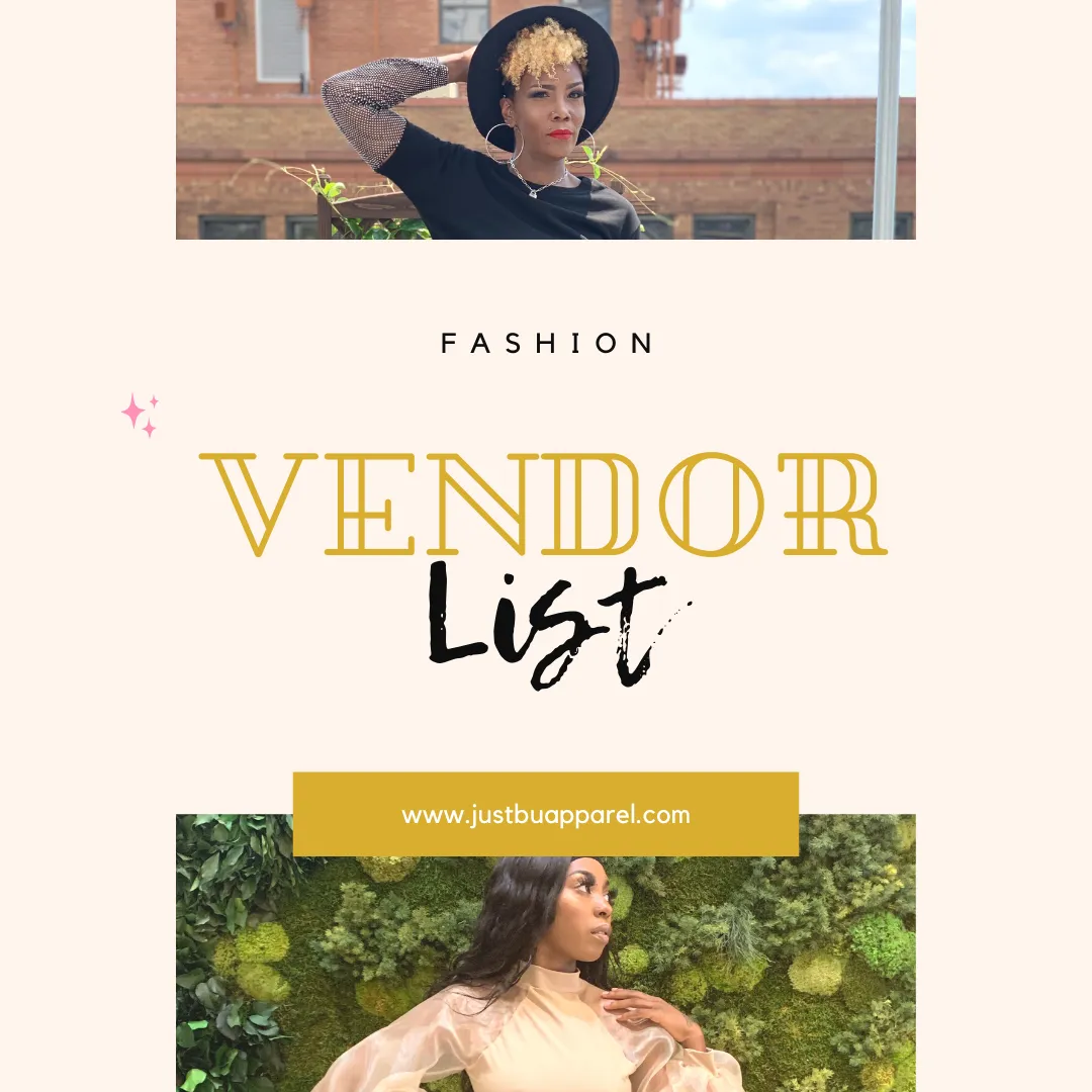 Fashion Vendor List