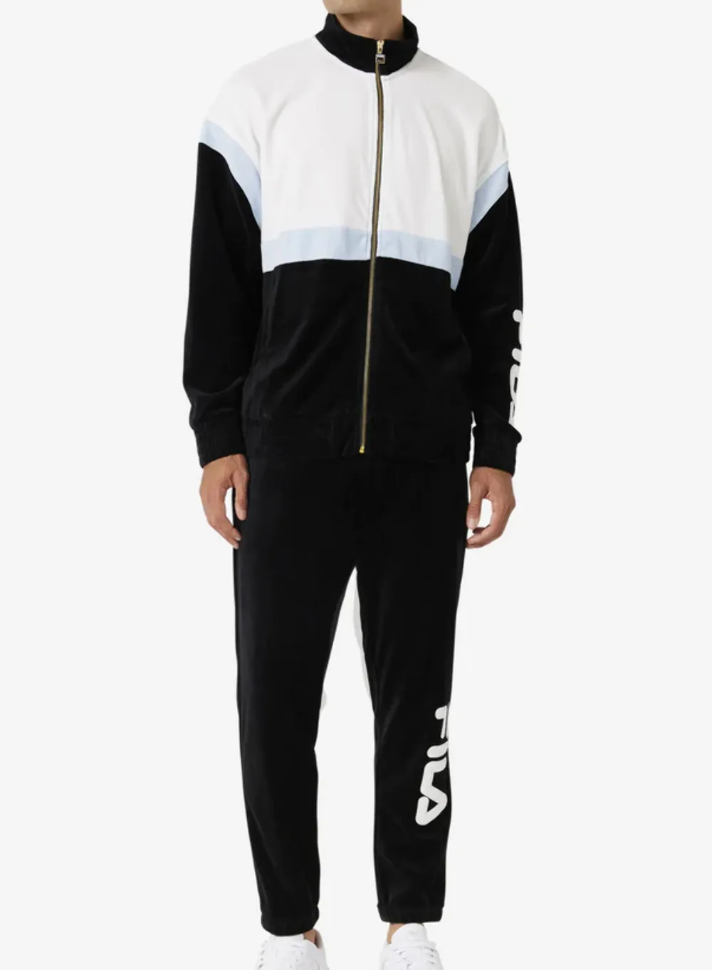 Fila LM23C352-001/LM23C353-001 Black/White Mansur Tracksuit