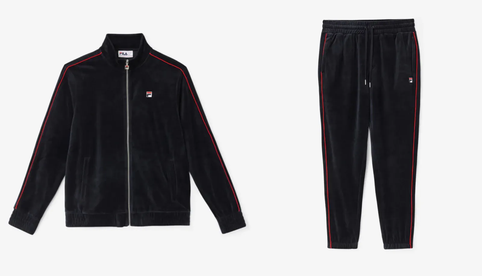 Fila LM23C520-002/LM23C521-002 Black Deverall Tracksuit