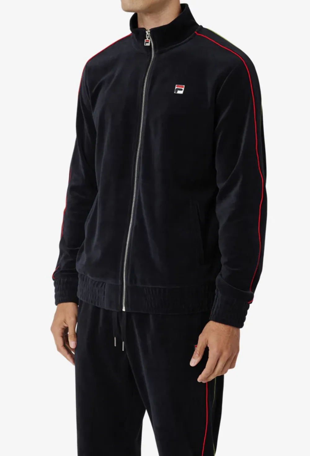 Fila LM23C520-002/LM23C521-002 Black Deverall Tracksuit