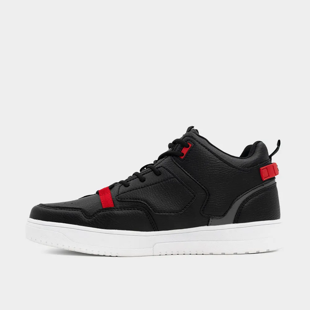 Fila Mens Bennett Sneaker Black/red _ 181560 _ Black