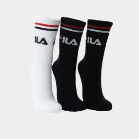 Fila Unisex 3pk Stallone Tube Sock Multi _ 172290 _ Multi