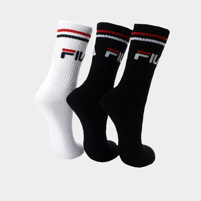 Fila Unisex 3pk Stallone Tube Sock Multi _ 172290 _ Multi