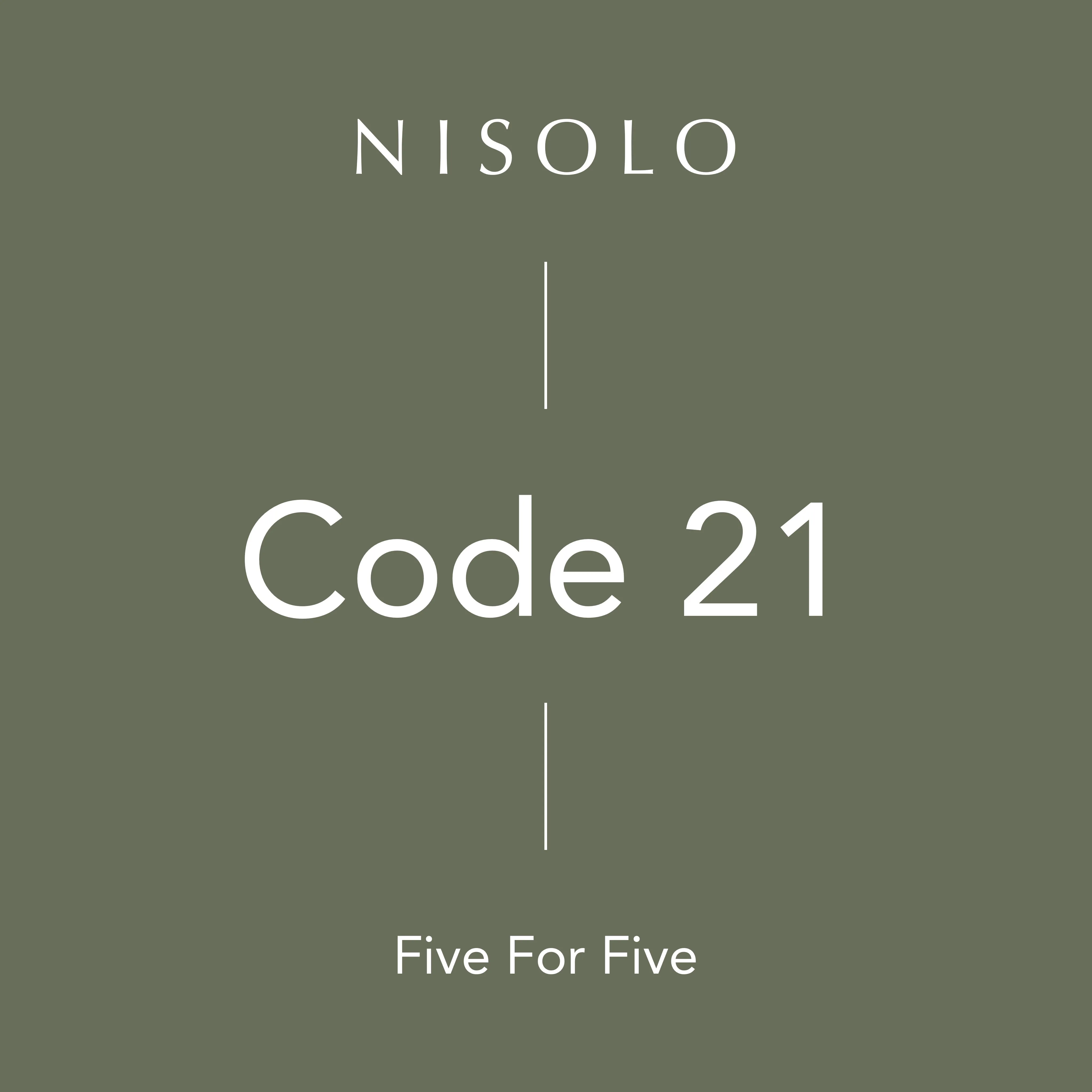 FIVE for FIVE Club: Code 21