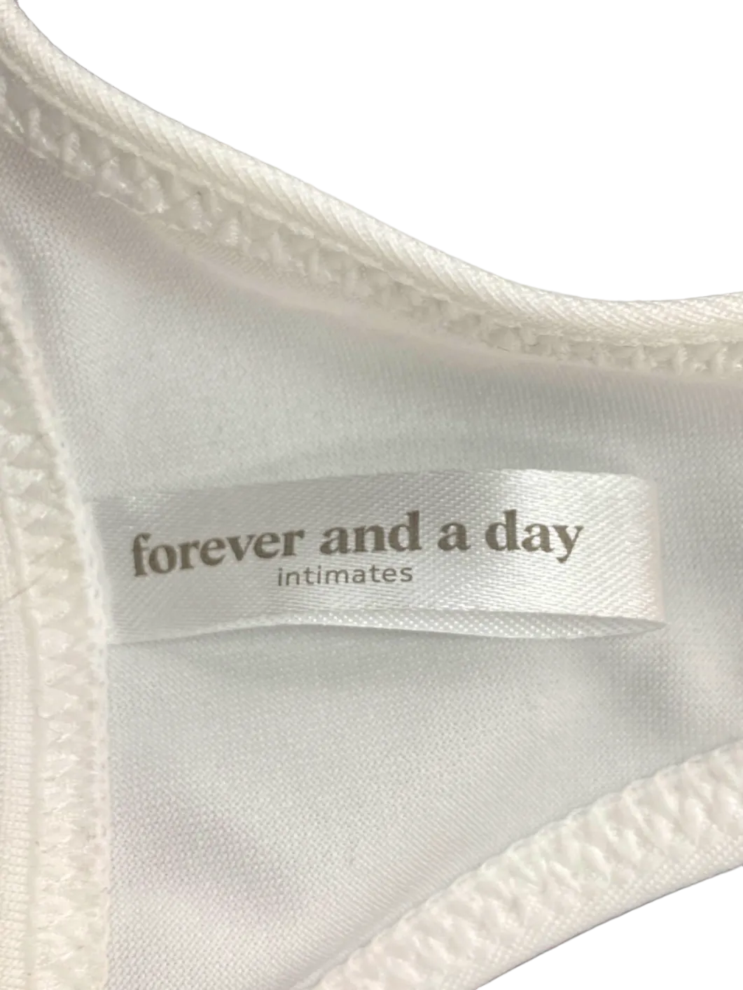 Forever and a Day White Lace Bodysuit UK 10