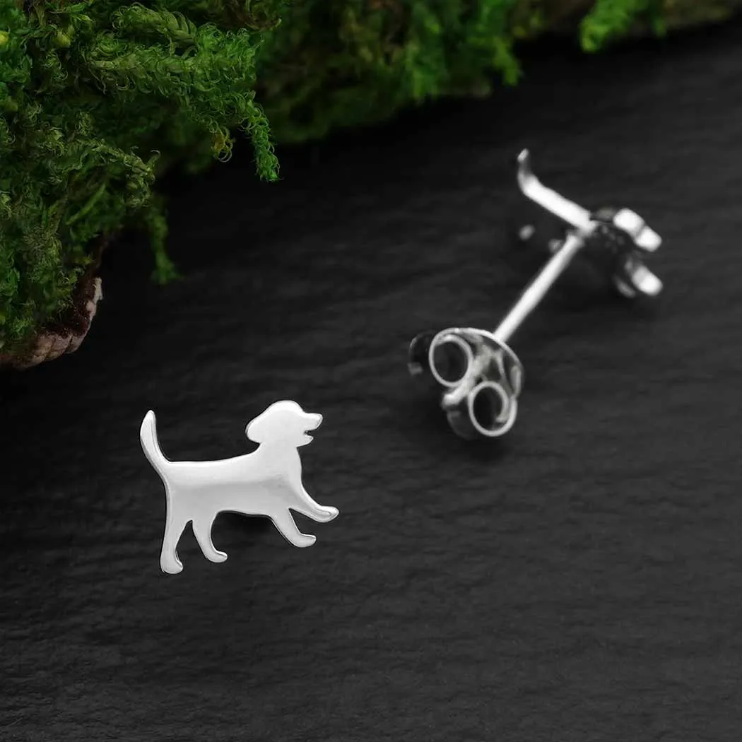 Forever Faithful Dog Earrings