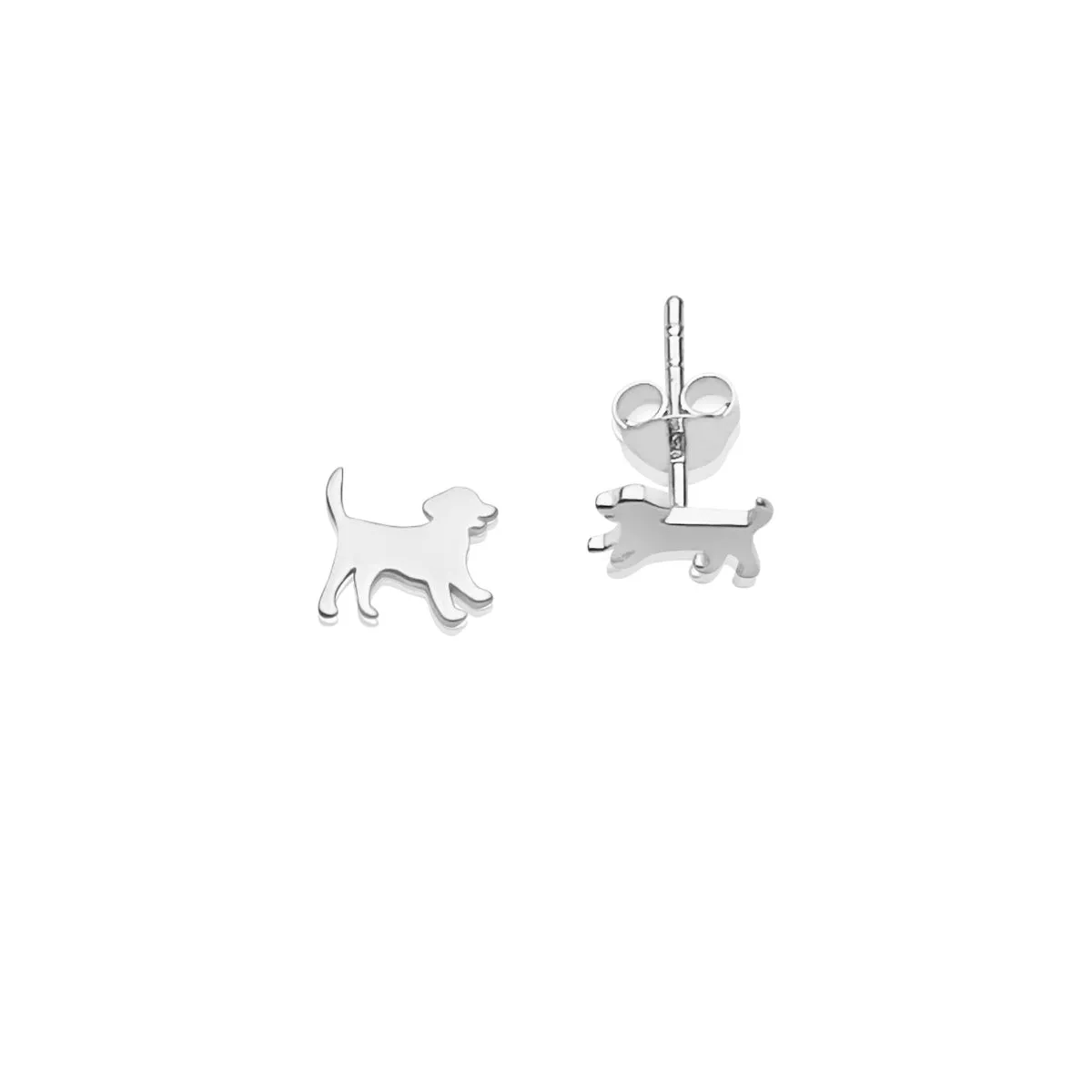 Forever Faithful Dog Earrings