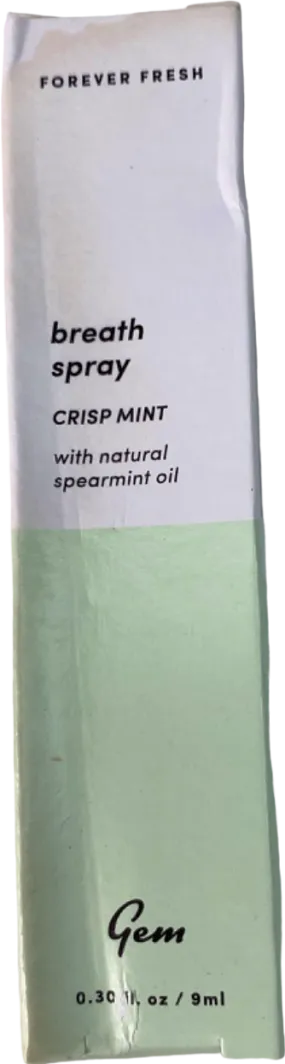 Forever Fresh Breath Spray Crisp Mint 9ml