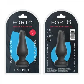 Forto F-21: Tear Drop Small Black