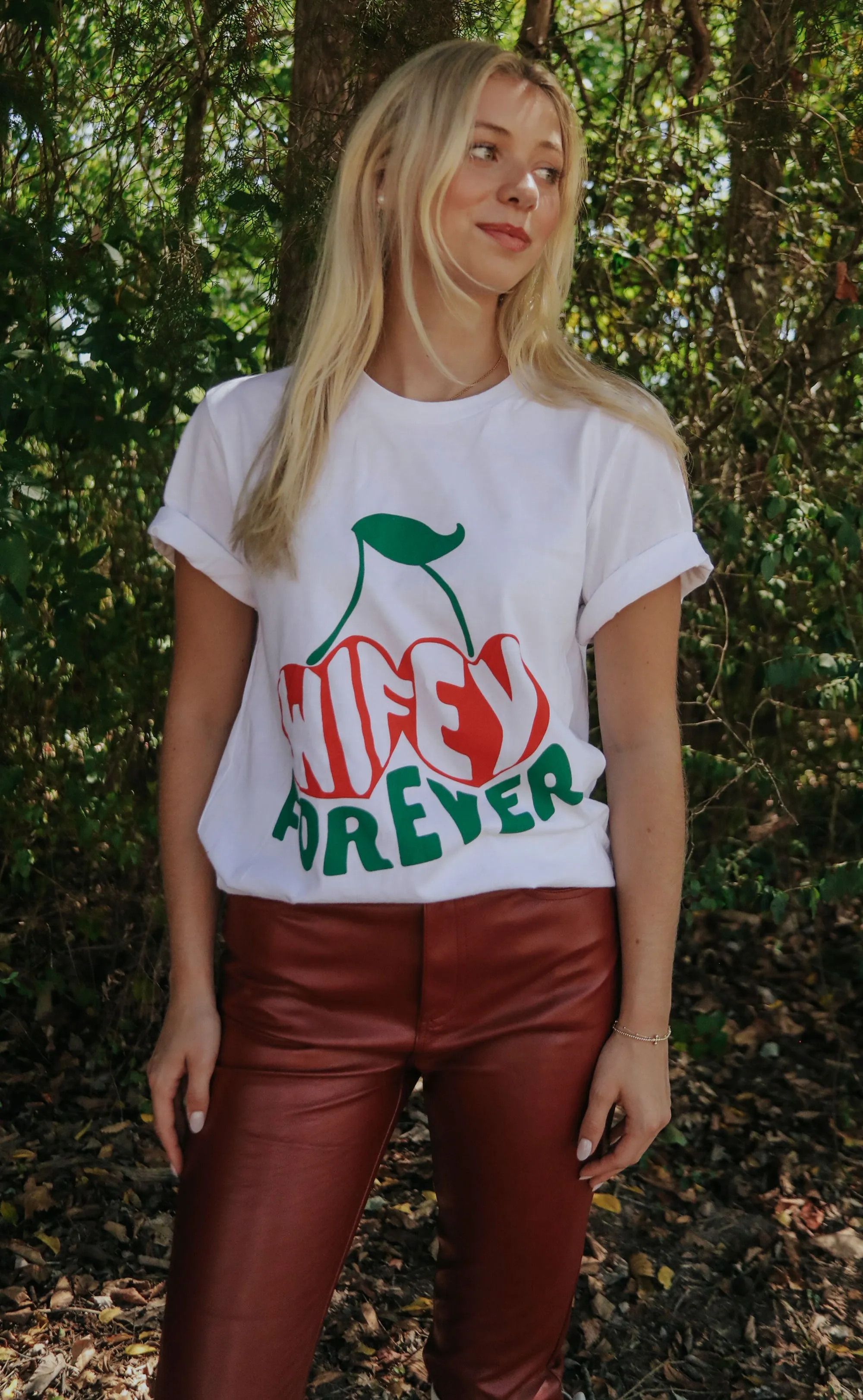 friday   saturday: wifey forever t shirt