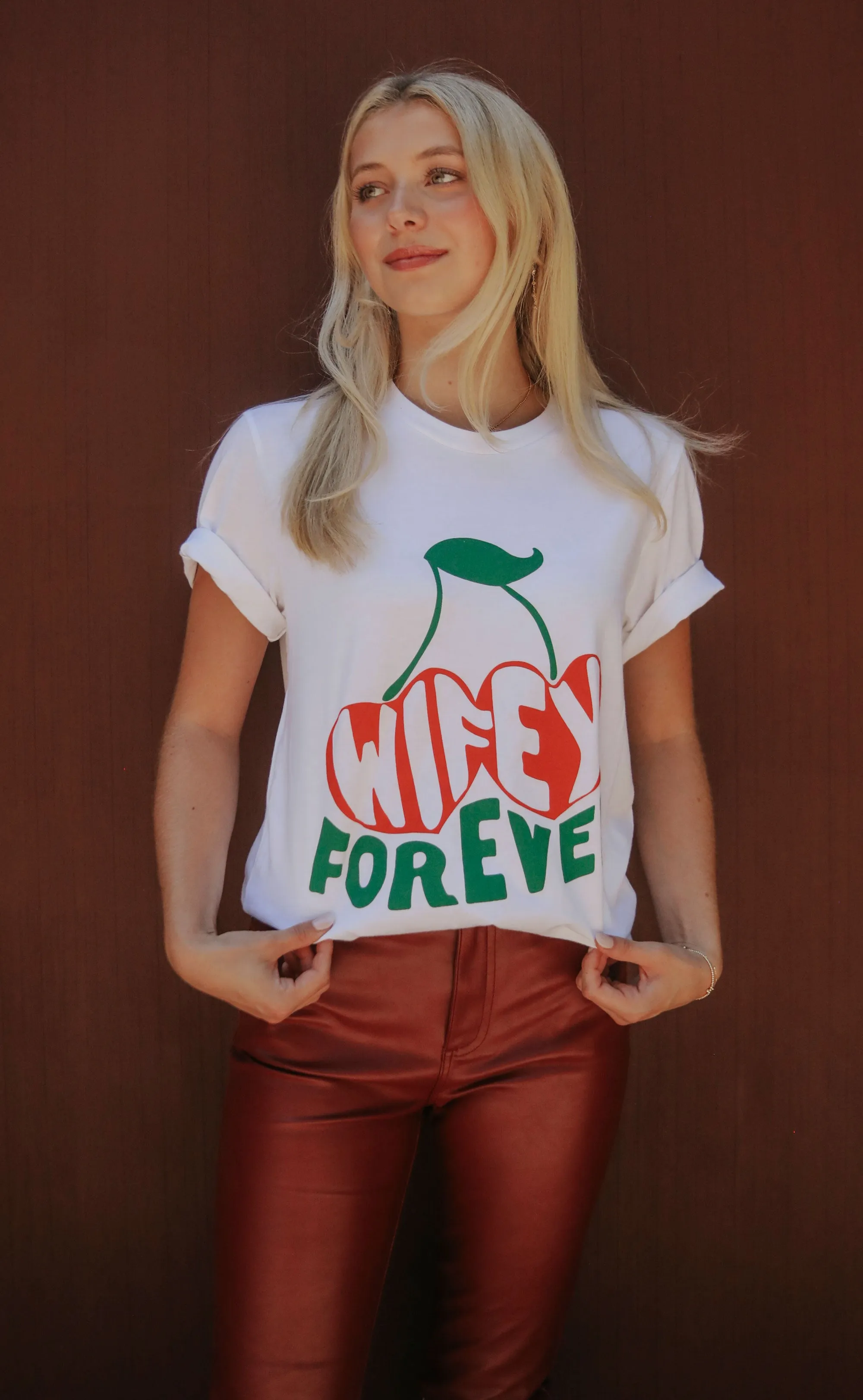 friday   saturday: wifey forever t shirt