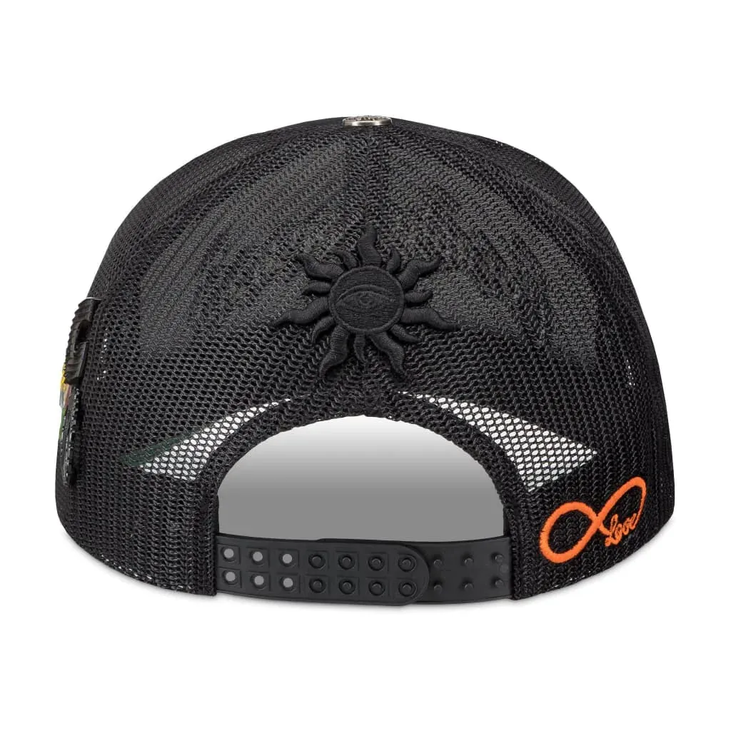 Godspeed GS Forever Trucker Hat Black on Black