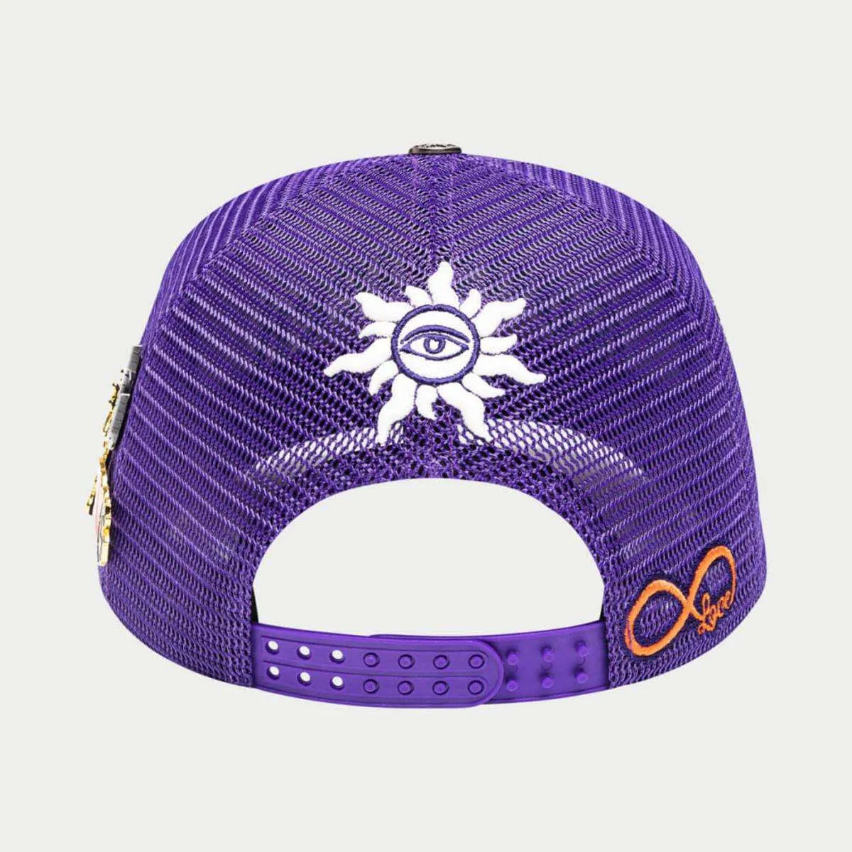 GODSPEED GS FOREVER TRUCKER HAT GRAPE