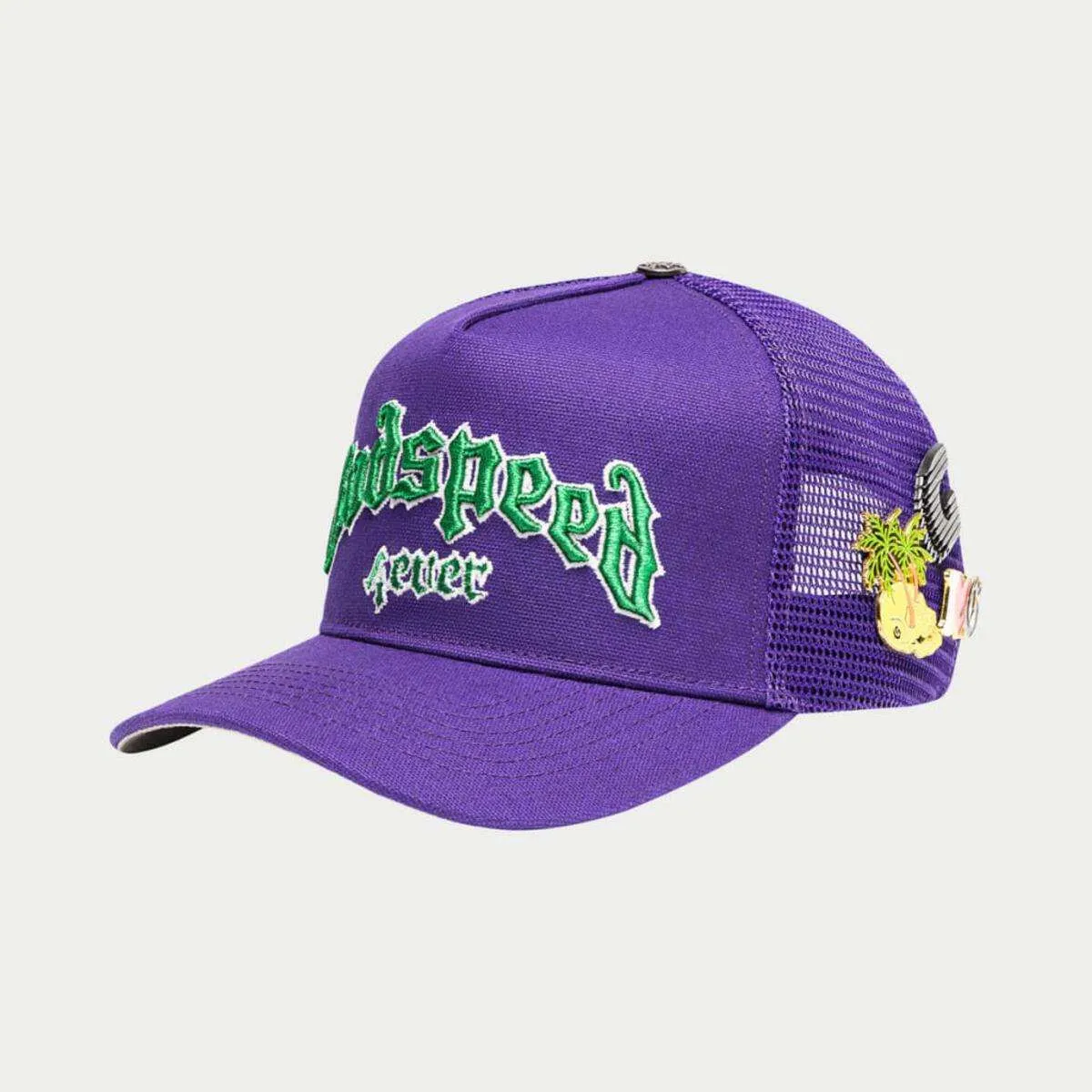 GODSPEED GS FOREVER TRUCKER HAT GRAPE