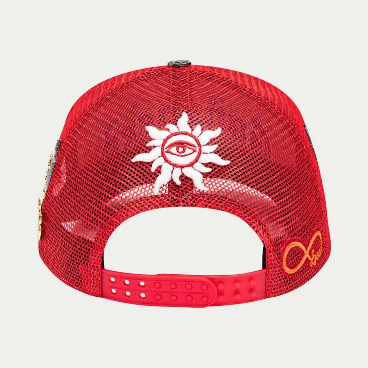 GODSPEED GS FOREVER TRUCKER HAT RED/WHITE/BLUE