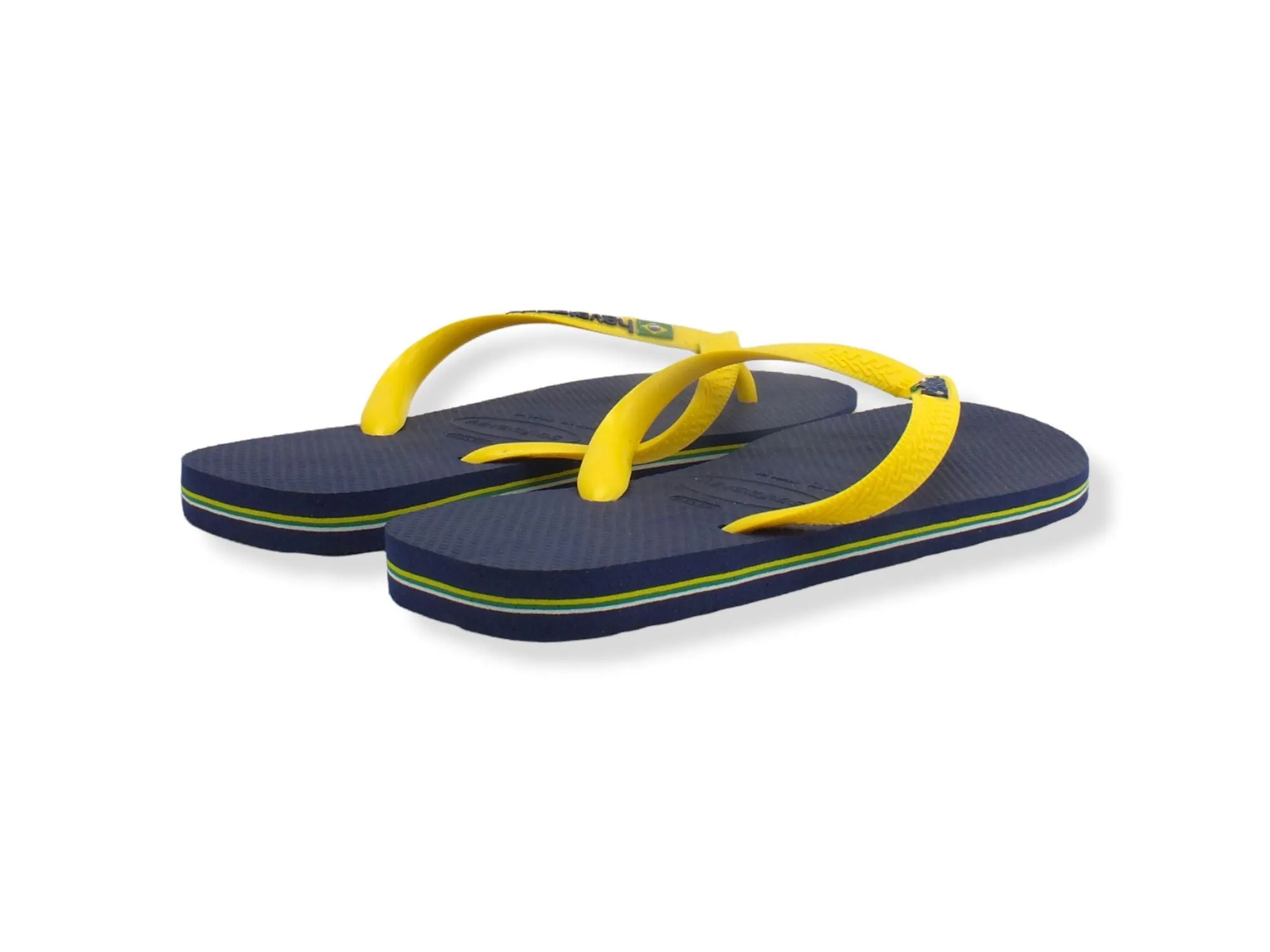 HAVAIANAS H Brasil Logo Infradito Uomo Marine Yellow 4110850